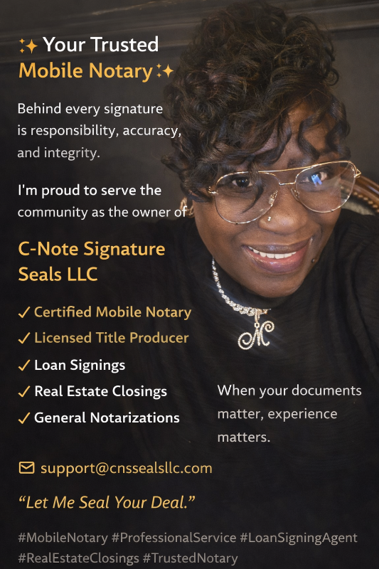 Michelle Lewis — Mobile Notary in Indianapolis, IN