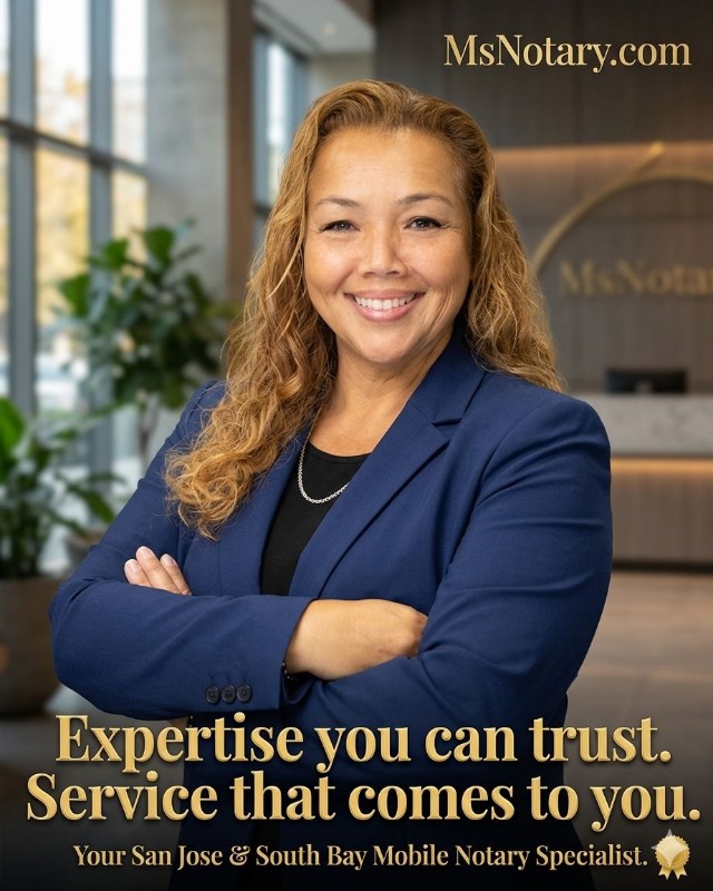 Monica Sasa — Mobile Notary in Santa Clara, CA