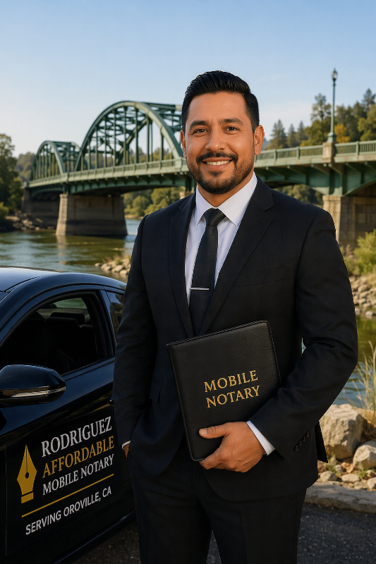 Victor Rodriguez — Mobile Notary in Oroville, CA