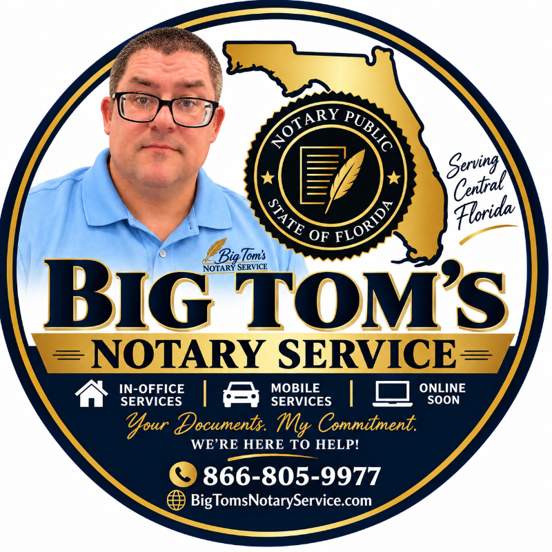 Thomas Heinsinger — Mobile Notary in Lady Lake, FL